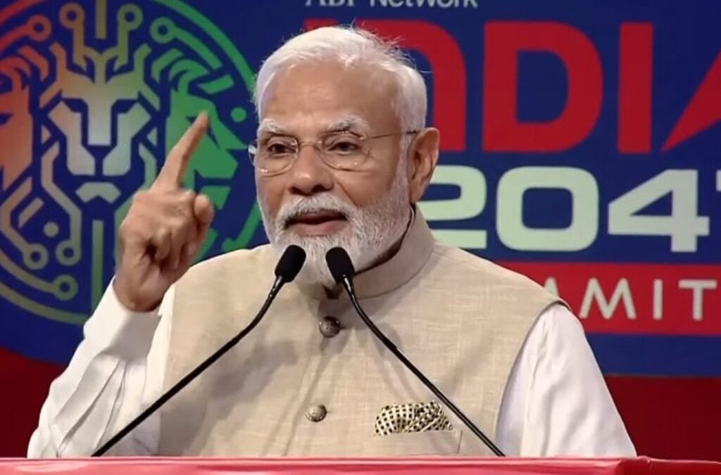 ‘भारत-के-हक-का-पानी-भारत-के-ही-काम-आएगा’,-पाकिस्तान-से-पानी-पर-तनाव-के-बीच-abp-समिट-में-बोले-pm-मोदी