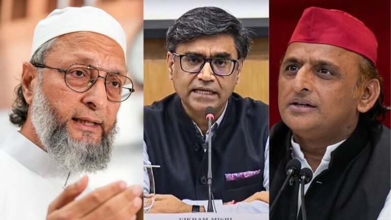 सीजफायर के बाद विक्रम मिसरी सोशल मीडिया पर हुए ट्रोल, बचाव में उतरे असदुद्दीन ओवैसी और अखिलेश याद
